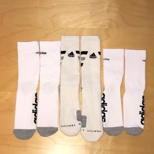 Adidas Socks - Large - 3 Pairs